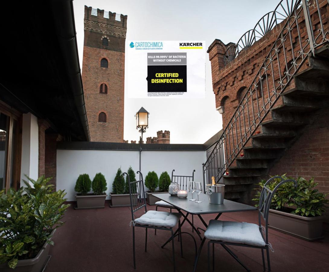 Апартаменти Castello Medici Del Vascello Асті Екстер'єр фото